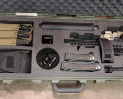 CUSTOM TACTICAL RIFLE KIT IN PELICAN 1700 CASE